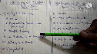 DIRECTING MONETARY AND NON MONETARY INCENTIVES PART 3 EASY EXPLAINED 🔥💥FINANCIAL ampNON FINANCIAL [upl. by Yonita]