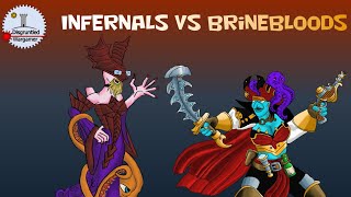 Battle Report Warmachine Infernals vs Brinebloods 2024 10 [upl. by Berghoff796]