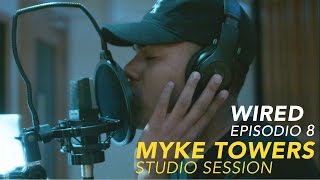 MYKE TOWERS STUDIO SESSION  WIRED  Ep 8  La Boveda [upl. by Hutson938]