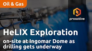 HeLIX Exploration CEO Bo Sears onsite at Ingomar Dome as drilling gets underway [upl. by Osber]