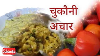 चुकौनी हतार परेको बेला बनाउने छिटो मीठो अचार  Nepali Famous Achar chandrascreation food [upl. by Yemerej370]