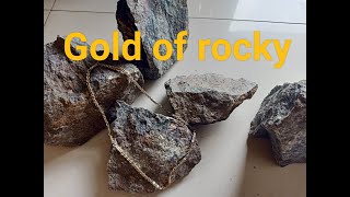 My big rock contained gold ore and silver [upl. by Pegma]