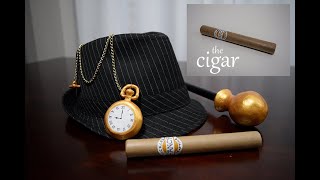 How to Make Mens 1920s Costume Props Part 2 Cigar [upl. by Annavoig]