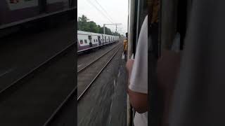 Jessop vs ICF parallel race reels railway viralvideo foryou funny indianrailways [upl. by Modla14]