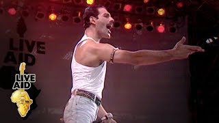 Queen  Hammer To Fall Live Aid 1985 [upl. by Aniala336]