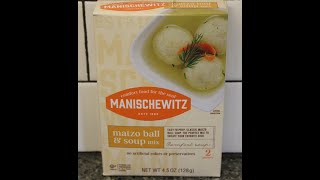 Manischewitz Matzo Ball amp Soup Mix Review [upl. by Nosylla694]