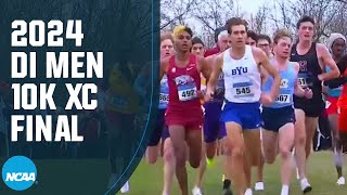 2024 NCAA DI mens cross country championship  FULL RACE [upl. by Yddub386]