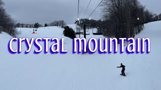 Crystal Mountain Skiing  January 2024 VLOG [upl. by Rome]