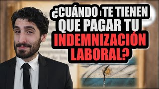 ¿Cuál es el plazo legal para pagar INDEMNIZACIONES LABORALES en la Argentina Art 255 bis 20744 LCT [upl. by Boswell]