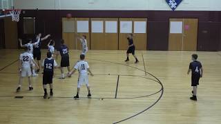 Bangor Slaters A vs Northern Lehigh 12 14 2018 Middle School Basketball [upl. by Amiel748]