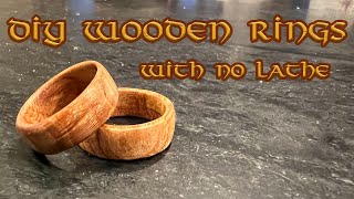 DIY Wood Ring [upl. by Pegma]