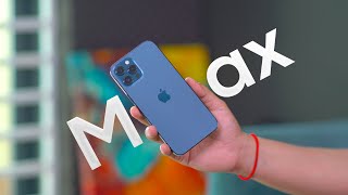 iPhone 12 Pro Max Review ធំ គឺច្រើន [upl. by Sanferd]