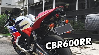 CBR 600 RR with Akrapovic  Pure Sound [upl. by Atahs215]