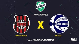 AO VIVO com imagens Brasil de Pelotas x São josé  Gauchão 2024  18022024 [upl. by Cart]