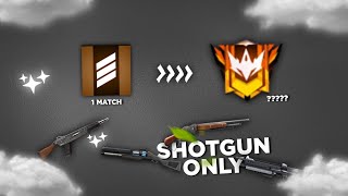 100 Pertandingan Namatin Free Fire tapi Shotgun Only [upl. by Arodal]