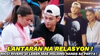 Video ni RICCI RIVERO at LEREN BAUTISTA sa PERYA na magka HOLDING HANDS [upl. by Ssitnerp]