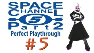 Space Channel 5 part 2 perfect playthrough all secrets 58 Dreamcast collection HD [upl. by Orlov877]