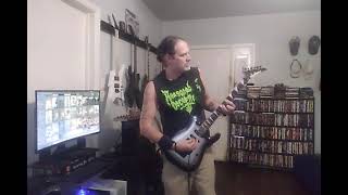 The Duellists  Iron Maiden guitar solo cover [upl. by Nevur]