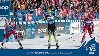 Lenzerheide Womens Sprint Free  FIS Cross Country [upl. by Refotsirk]