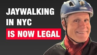 Jaywalking Decriminalized in NYC [upl. by Kary]