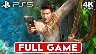 UNCHARTED 1 DRAKES FORTUNE Gameplay Walkthrough FULL GAME 4K 60FPS PS5  No Commentary [upl. by Yolande9]