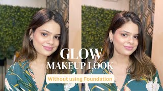 Natural Makeup look Without using foundation ✨ [upl. by Kus]