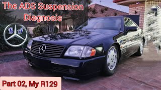 R129 SL500 Part 2 Diagnosing ADS Suspension [upl. by Breger592]