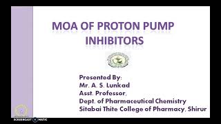 Mechanism of action of Proton pump inhibitors PPIs [upl. by Clinton]