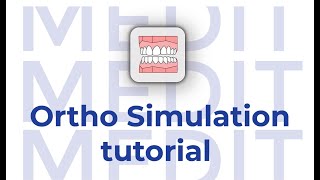 Medit  Ortho Simulation tutorial Burmese audio [upl. by Mchail]