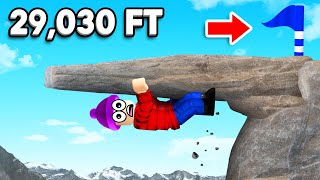 Climbing 2985901 FEET in Roblox [upl. by Nocaed691]