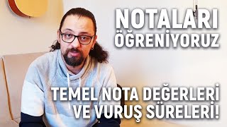 Notaları Öğreniyoruz 2 Temel Nota Değerleri ve Vuruş Süreleri [upl. by Lainahtan361]