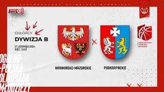 WarmińskoMazurskie  Podkarpackie OOM o awans [upl. by Hanzelin]