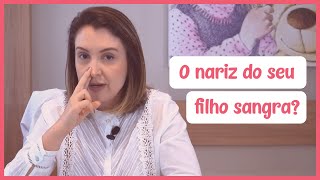 O nariz do meu filho está sangrando o que fazer [upl. by Adiesirb]