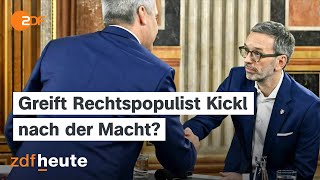 Wahl in Österreich FPÖ wird erstmals stärkste Kraft [upl. by Tenneb]