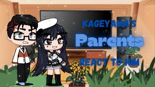 Kageyama’s Parents React to Him no ships [upl. by Karp]