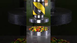 Candy Crush Vs 150 Ton Hydraulic Press Crushing 🍭🍬 shorts hydraulicpress satisfying candycrush [upl. by Sowell848]