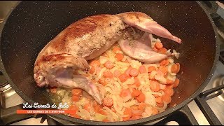 Recette  Lapin farci de Cathy  Les Carnets de Julie  Les Gorges de lAveyron [upl. by Paz]