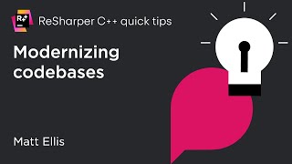 ReSharper C Quick Tips Modernizing QuickFixes [upl. by Thomasina]