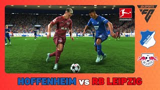 HOFFENHEIM vs RB LEIPZIG  Bundesliga 202425  EA SPORTS FC 25 [upl. by Nic]