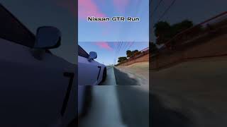 Nissan GTR in Beamng drive [upl. by Noach108]