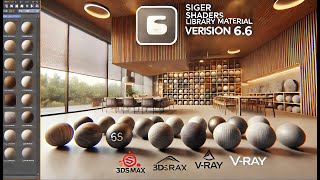 Siger shaders XS Material Presets Studio 660 for 3ds Max 20202025 [upl. by Rogovy]