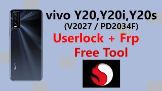 vivo Y20 UserLock Frp Remove Free ToolV2027PD2034F [upl. by Diamante26]