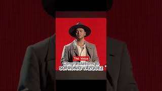 Sofronio Vazquez The Voice shorts thevoice singer sofroniovazque live music [upl. by Kyre230]