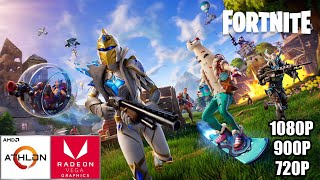 AMD Athlon 3000G Vega 3  8GB Ram  Fortnite Chapter 4 Season OG [upl. by Phelgon]