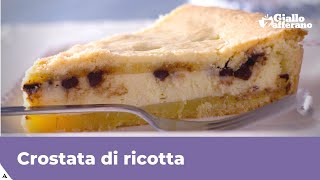 CROSTATA DI RICOTTA CON GOCCE DI CIOCCOLATO [upl. by Airasor]