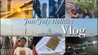 vlog  Beach Day  Sunkist Lawns  Family Dance Night  London on 75  Sick Day unfiltered [upl. by Annairdua127]