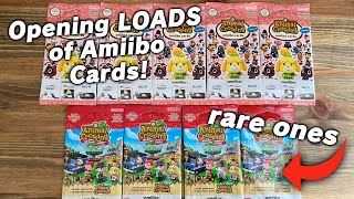 Opening LOADS of Animal Crossing Amiibo Cards And Some Rare Ones [upl. by Odin972]