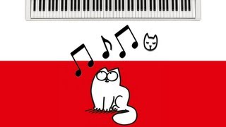 Simons Cat Piano Theme [upl. by Alhsa]