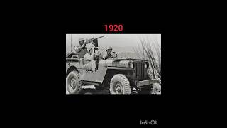 Evolution of jeep 19002024 evolution automobile jeep shorts [upl. by Zirkle]