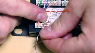 How to Punch Wires into Networking Patch Panels  Cable Connection Guide [upl. by Flavio]